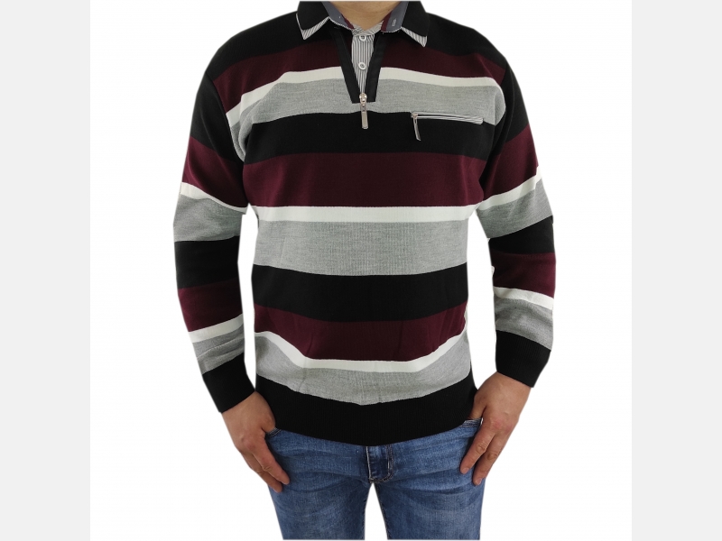 Elegancki sweter męski KOŁNIERZYK