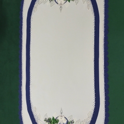 BIEŻNIK 50 x 110 cm biało-szafirowy BAŁWANEK
