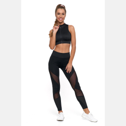 Top Fitness z suwakiem, plecy typu bokserka MORAJ