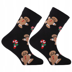 DZIECIĘCE skarpety ŚWIĄTECZNE bałwan, renifer PREZENT bawełna 3-pak MORAJ