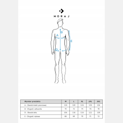 ZIELONA pikowana MĘSKA KURTKA z odpinanym kapturem MORAJ