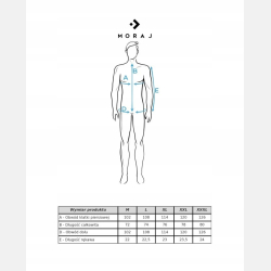 KOSZULKA MĘSKA z nadrukiem gitara BAWEŁNA  GRANATOWA MORAJ