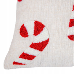 ŚWIĄTECZNA POSZEWKA jasiek 45x45 LIZAKI poliester MORAJ!