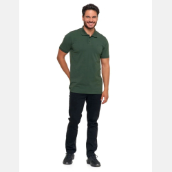 Koszulka KHAKI męska z bawełny czesanej PREMIUM LINE MORAJ