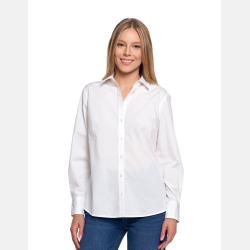BIAŁA klasyczna koszula damska, bawełniana MORAJ
