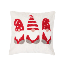 ŚWIĄTECZNA POSZEWKA jasiek 45x45 KRASNALE poliester MORAJ!