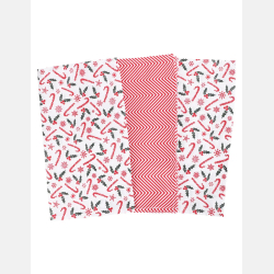 BIAŁO-CZERWONY zestaw 3-pak ręczników ŚWIĄTECZNE 40x70 w TORBIE MORAJ!