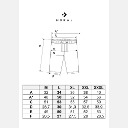 Szorty męskie bawełniane khaki z gumką MORAJ