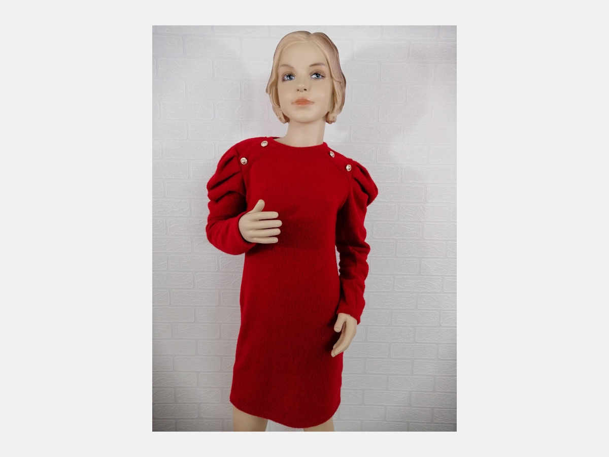 Czerwona sukienka dziecięca